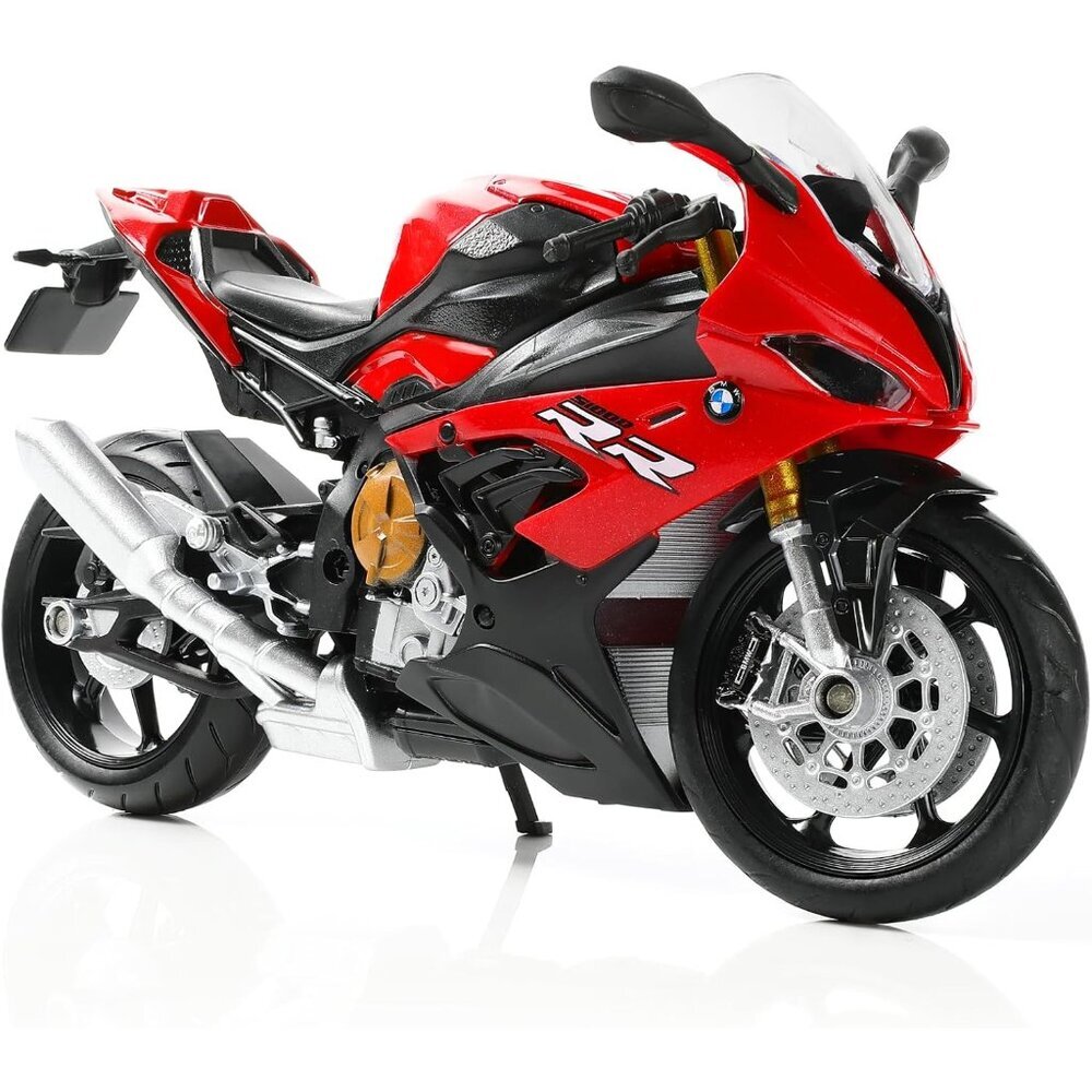 BMW S1000RR 1:12 Motorcycle Model Toy for Metal Die-cast with Plastic Motorcycle